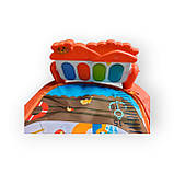 Розвивальний килимок піаніно 226-6 Кораловий, 5 іграшок, фото 5