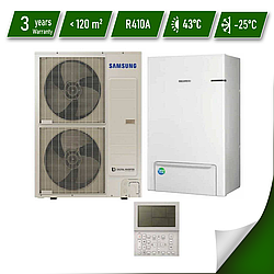 Тепловий насос Samsung ClimateHub TDM Plus з настінним гідромодулем AE120MXTPEH/EU / AE160MNYDEH/EU 12 кВт 220В
