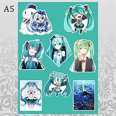 Стікери Vocaloid без порізки
