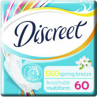 Ежедневные прокладки Discreet Deo Spring Breeze 60 шт (8001090170316\/4015400179757)