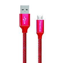 Кабель USB - microUSB ColorWay CBUM002-RD 1,0м червоний