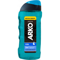 Гель для душу ARKO Men 2 in 1 Cool 260 мл (8690506490867), фото 1