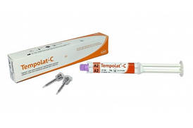 Tempolat-С (Темполат-Ц) — хімічний композит для виготовлення тимчасових коронок, А2 (подвійний шприц)