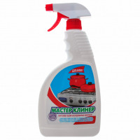 Спрей для чищення кухні San Clean Майстер Клінер для плит з розпилювачем 750 мл (4820003542286), фото 1