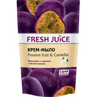 Жидкое мыло Fresh Juice Passion fruit & Сamellia дой-пак 460 мл (4823015935725)