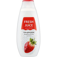 Гель для душу Fresh Juice Superfood Strawberry & Chia 400 мл (4823015942228), фото 1