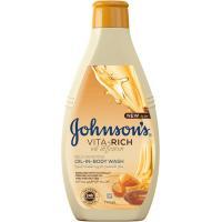 Гель для душу Johnson's Vita-Rich Поживний з оліями мигдалю і Ши 250 мл (3574661543871), фото 1