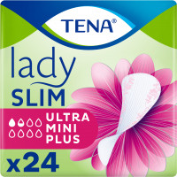 Урологічні прокладки Tena Lady Slim Ultra Mini Plus 24 шт. (7322541116433)