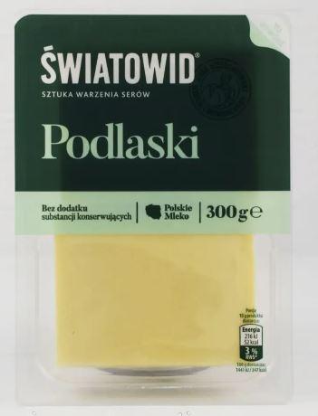 Сыр Swiatowid Podlaski нарезаний пластинами 300гр (Польща) - фото 4 - id-p1847173048