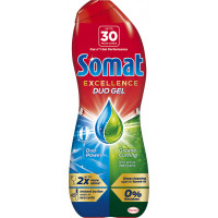 Гель для миття посуду в посудомийці Somat Excellence Duo Gel Антижир 540 мл (9000101344721), фото 1
