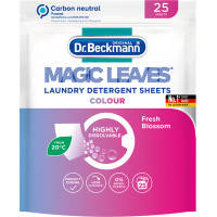 Салфетки для стирки Dr. Beckmann Magic Leaves для цветной ткани 25 шт. (4008455585215)