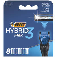 Сменные кассеты Bic Flex 3 Hybrid 8 шт. (3086123480933)