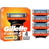 Змінні касети Gillette Fusion5 Power 4 шт. (7702018877591\/7702018867219)
