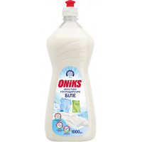 Гель для прання Oniks Рідке господарське мило Біле 1 кг (4820191760622), фото 1