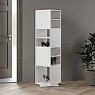 Полиця для взуття з обертовим механізмом із Ламінованого ДСП Підлоговий взуттєвий стелаж у передпокій, фото 2