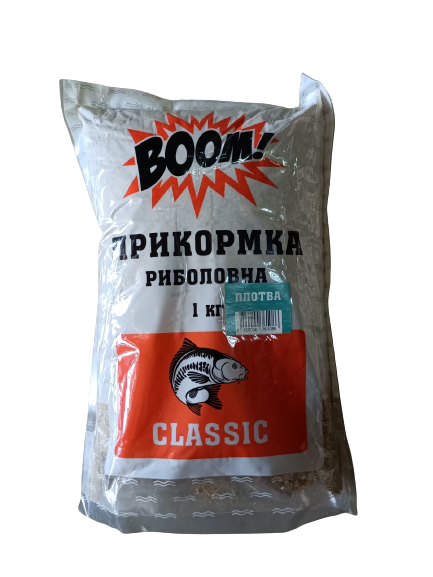 Принада + клей "BOM" 900г Плотва - Тарань