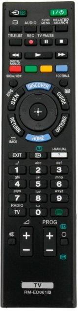 Пульт ДУ для Телевизора Sony RM-ED061(47867055754) — Купить Недорого на ...