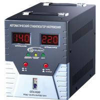 Стабилизатор напряжения релейный; мощность: 8000 В*А; входное напряжение: 140-260 В; выходное напряжение: