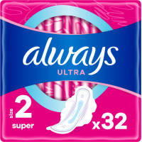 Гігієнічні прокладки Always Ultra Super (Розмір 2) 32 шт. (4015400095132)