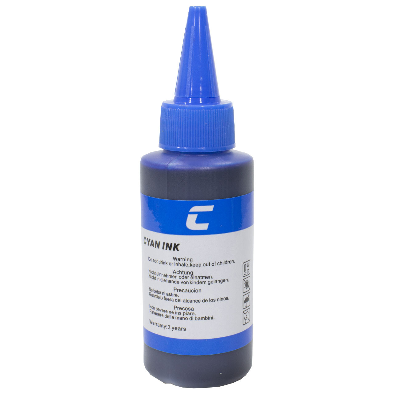 Чернила CAI WANG 100 мл Синие для струйной печати заправки МФУ принтера ...