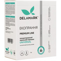 Пральний порошок DeLaMark Premium Line Universal з ефектом кондиціонера 1 кг (4820152330963), фото 1