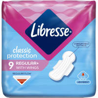 Гигиенические прокладки Libresse Classic Protection Regular 9 шт. (7322541233390)