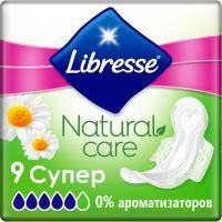 Гигиенические прокладки Libresse Natural Care Ultra Clip Super 9 шт (7322540523744)