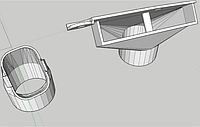 Воздухозаборник воздуха наружный Mitsubishi Colt (Z3) 1.3 03-12р MR993548 A1355200002