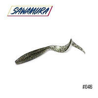 Силиконовая приманка, Съедобный силикон Твистер Sawamura One'Up Curly 3.5" 6 шт. 046