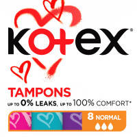 Тампони Kotex Normal 8 шт. (5029053534534)