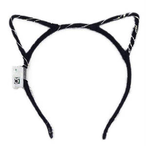 Обруч що світиться Кішечка LED | Чорний