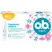 Тампоны o.b. Original Normal 16 шт. (3574660089318)