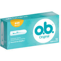 Купить Тампоны o.b. Original Normal 16 шт. (3574660089318), цена 90 ...