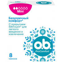 Тампоны o.b. ProComfort Mini 8 шт. (3574660142303)