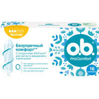 Тампони o.b. ProComfort Normal 16 шт. (3574660234282)