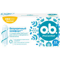 Тампони o.b. ProComfort Normal 32 шт. (3574661017808)