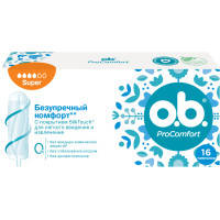 Тампони o.b. ProComfort Super 16 шт. (3574660234329)