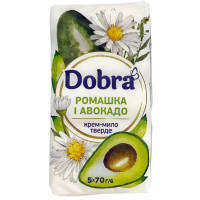 Твердое мыло Dobra Ромашка и авокадо 5 х 70 г (4820195509173)