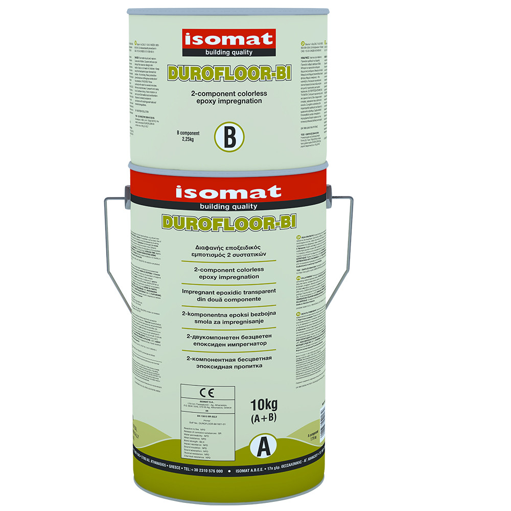 Двокомпонентне безбарвне епоксидне просочення Дюрофло-БІ / Durofloor-BI 10 кг