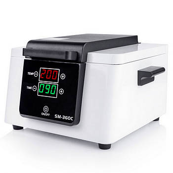 Сухожарова шафа для інструментів SM-360C WHITE / Сухожар / Стерилізатор для манікюру з дисплеєм