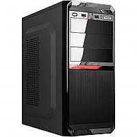 Корпус АТХ Logicpower 2111-400W 80мм, 2*USB2.0, 1*USB3.0 чорний,