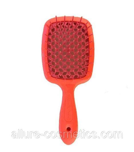 Гребінець (міні версія) Janeke superbrush the original Small Кораловий