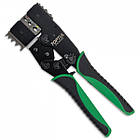 Кліщі для обтискача клем і зняття ізоляції з тріскачкою Toptul (DKCA2222)