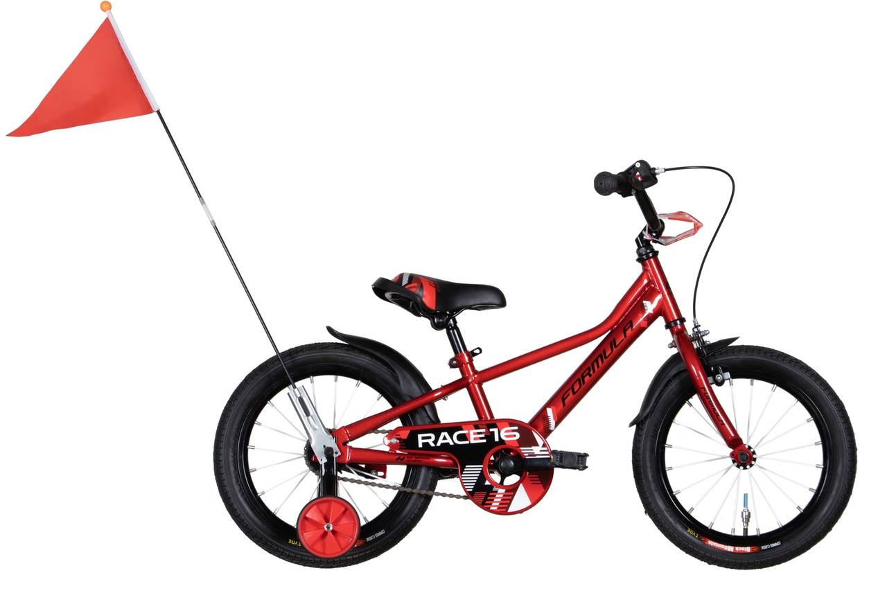 Велосипед ST 16" Formula RACE червоний з крилом Pl 2022 XL (180-195 см), фото 1