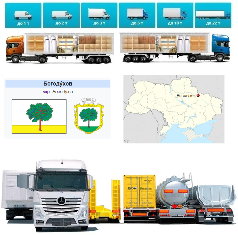 Вантажоперевезення із Богодухів у Богодухів, фото 1