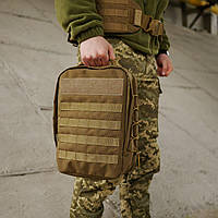 Модульный тактический рюкзак (10 л) койот (кордура) штурмовой для военнослужащих Система крепления molle
