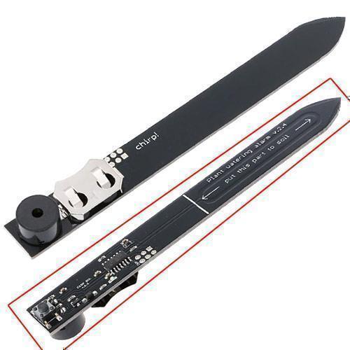 Сигналізатор поливу рослин квітів, датчик вологості ґрунту Chirp, вимірює рівень освітленості