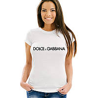 Стильная женская футболка Дольче Габбана