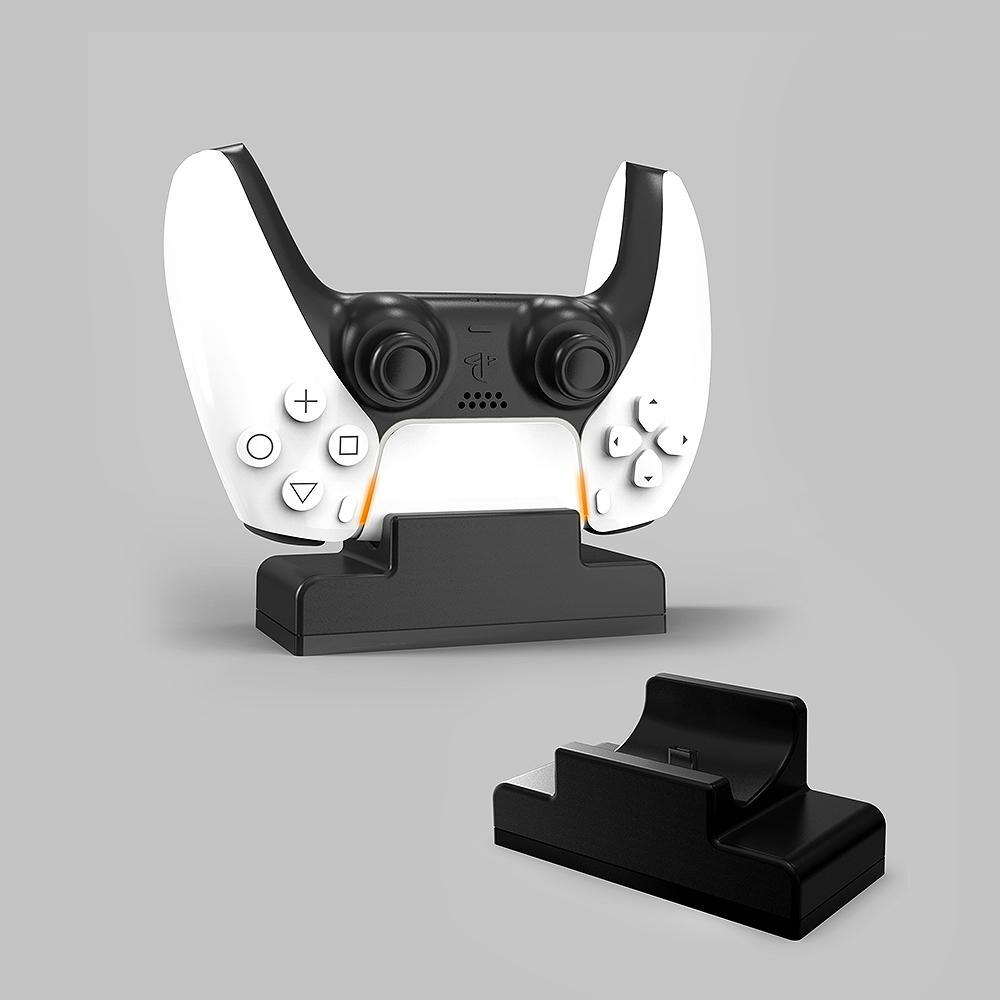 Зарядна станція для контролера PS5 DualSense швидка зарядка без USB PlayStation 5 аксесуари, фото 1