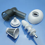 Насадка м'ясорубки Saturn ST-FP7096 ST-FP7095 ST-FP8093 ST-FP7092 соковитискач, фото 5